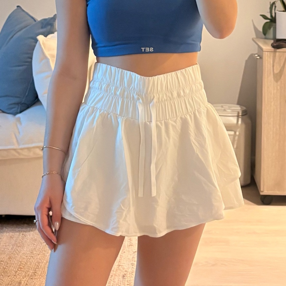 White athletic Skirt